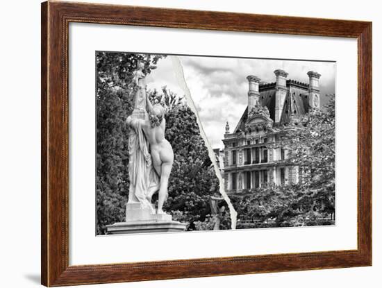 Dual Torn Posters Series - Paris - France-Philippe Hugonnard-Framed Photographic Print