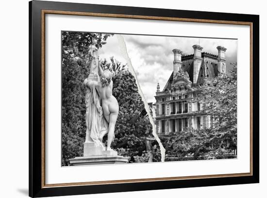 Dual Torn Posters Series - Paris - France-Philippe Hugonnard-Framed Photographic Print