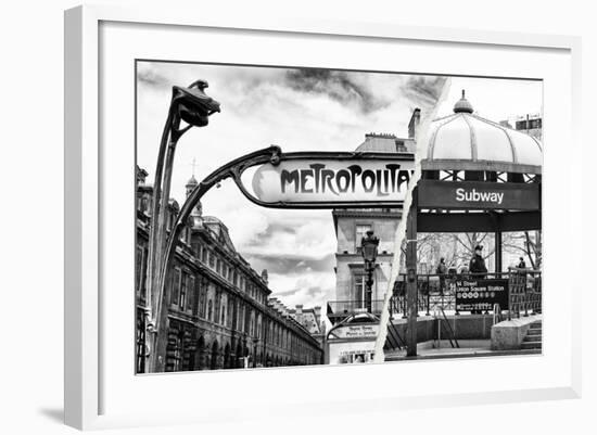 Dual Torn Posters Series - Paris - New York-Philippe Hugonnard-Framed Photographic Print