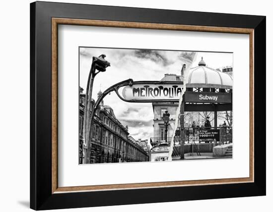 Dual Torn Posters Series - Paris - New York-Philippe Hugonnard-Framed Photographic Print