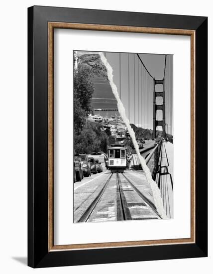 Dual Torn Posters Series - San Francisco-Philippe Hugonnard-Framed Photographic Print