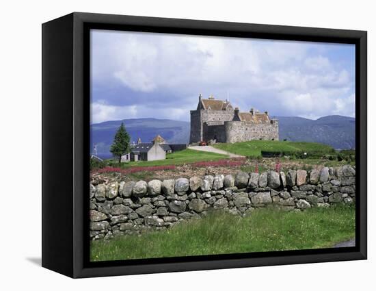 Duart Castle, Isle of Mull, Argyllshire, Inner Hebrides, Scotland, United Kingdom-Roy Rainford-Framed Premier Image Canvas