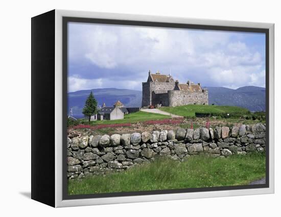 Duart Castle, Isle of Mull, Argyllshire, Inner Hebrides, Scotland, United Kingdom-Roy Rainford-Framed Premier Image Canvas