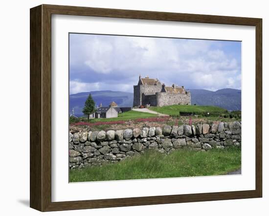 Duart Castle, Isle of Mull, Argyllshire, Inner Hebrides, Scotland, United Kingdom-Roy Rainford-Framed Photographic Print