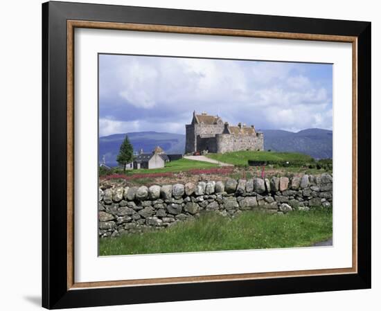 Duart Castle, Isle of Mull, Argyllshire, Inner Hebrides, Scotland, United Kingdom-Roy Rainford-Framed Photographic Print