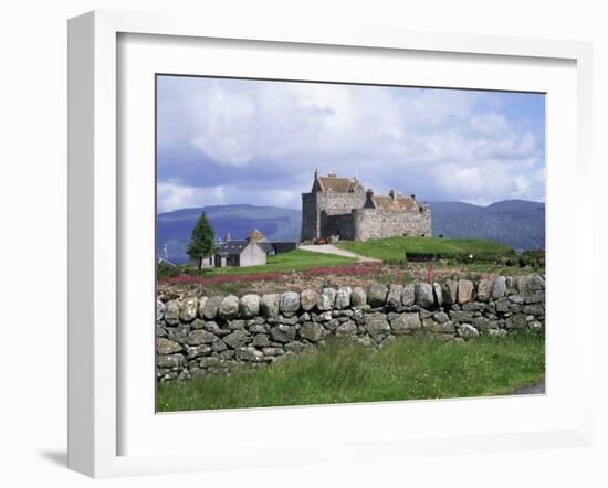 Duart Castle, Isle of Mull, Argyllshire, Inner Hebrides, Scotland, United Kingdom-Roy Rainford-Framed Photographic Print