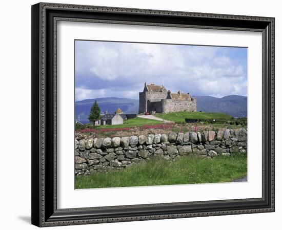 Duart Castle, Isle of Mull, Argyllshire, Inner Hebrides, Scotland, United Kingdom-Roy Rainford-Framed Photographic Print