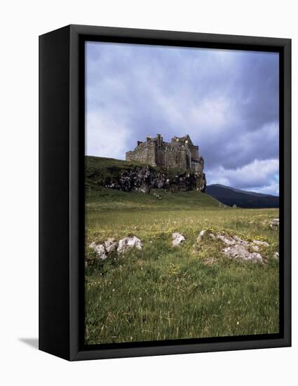 Duart Castle, Isle of Mull, Argyllshire, Inner Hebrides, Scotland, United Kingdom-Christina Gascoigne-Framed Premier Image Canvas