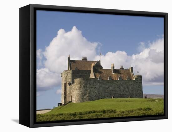 Duart Castle, Mull, Inner Hebrides, Scotland, United Kingdom, Europe-Rolf Richardson-Framed Premier Image Canvas