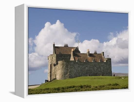 Duart Castle, Mull, Inner Hebrides, Scotland, United Kingdom, Europe-Rolf Richardson-Framed Premier Image Canvas