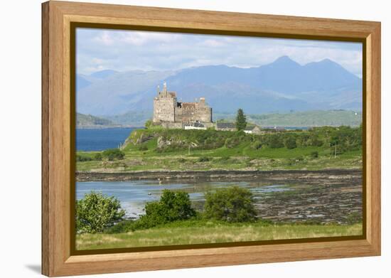 Duart Castle, Near Craignure, Mull, Argyll and Bute, Scotland-Peter Thompson-Framed Premier Image Canvas