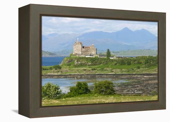 Duart Castle, Near Craignure, Mull, Argyll and Bute, Scotland-Peter Thompson-Framed Premier Image Canvas