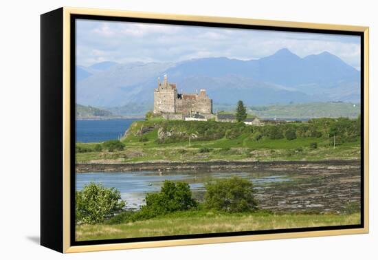 Duart Castle, Near Craignure, Mull, Argyll and Bute, Scotland-Peter Thompson-Framed Premier Image Canvas