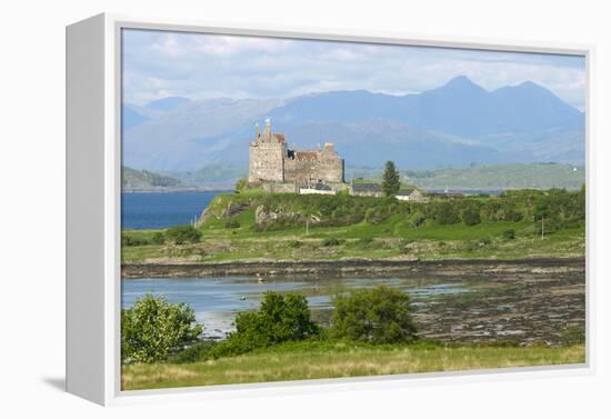 Duart Castle, Near Craignure, Mull, Argyll and Bute, Scotland-Peter Thompson-Framed Premier Image Canvas