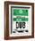 DUB Dublin Luggage Tag 1-NaxArt-Framed Art Print