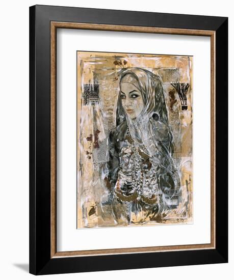 Dubai Beauty No. 1-Marta Wiley-Framed Art Print