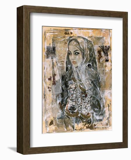 Dubai Beauty No. 1-Marta Wiley-Framed Premium Giclee Print