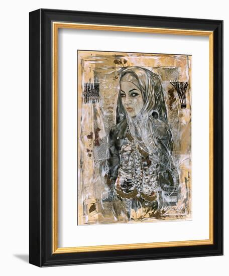 Dubai Beauty No. 1-Marta Wiley-Framed Premium Giclee Print