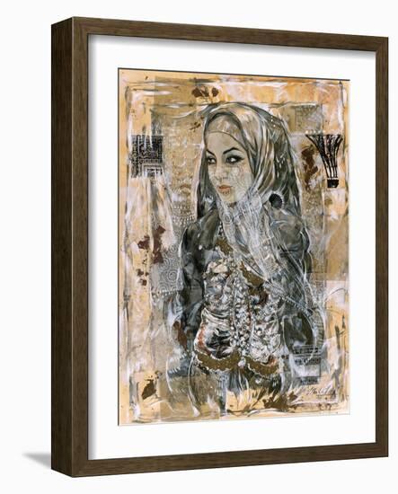 Dubai Beauty No. 1-Marta Wiley-Framed Art Print