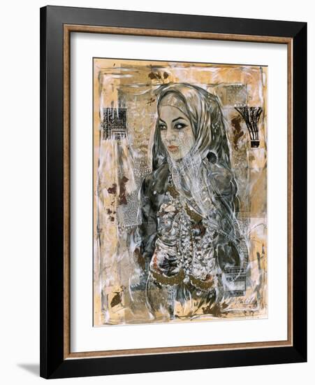 Dubai Beauty No. 1-Marta Wiley-Framed Art Print