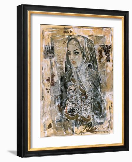 Dubai Beauty No. 1-Marta Wiley-Framed Art Print