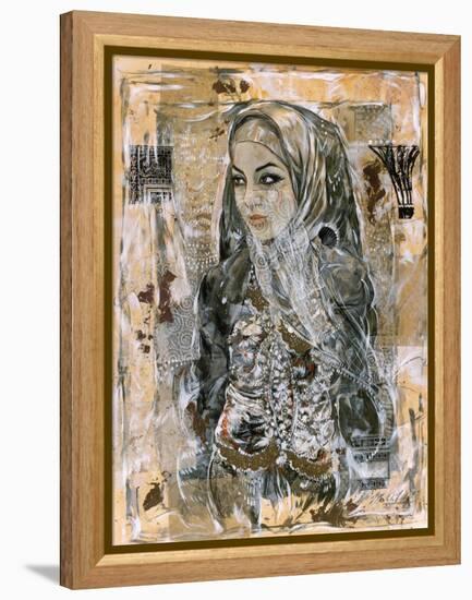 Dubai Beauty No. 1-Marta Wiley-Framed Stretched Canvas