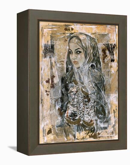 Dubai Beauty No. 1-Marta Wiley-Framed Stretched Canvas