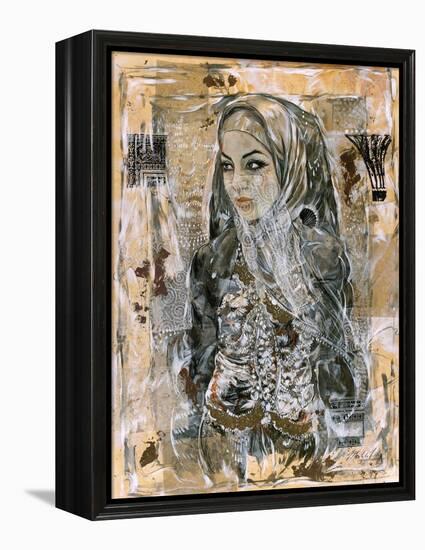 Dubai Beauty No. 1-Marta Wiley-Framed Stretched Canvas