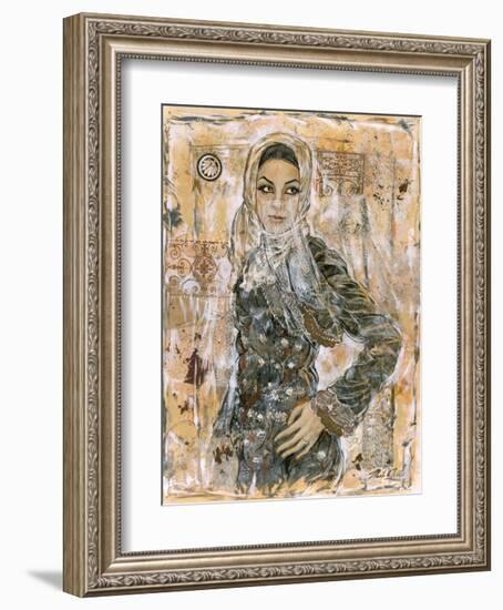 Dubai Beauty No. 2-Marta Wiley-Framed Art Print