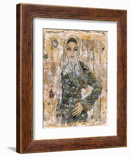 Dubai Beauty No. 2-Marta Wiley-Framed Art Print