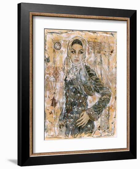 Dubai Beauty No. 2-Marta Wiley-Framed Art Print