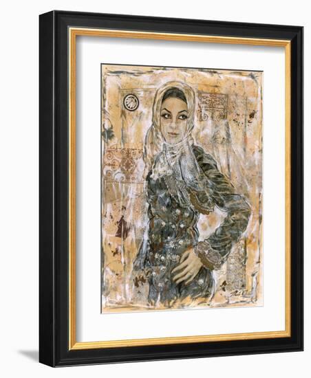 Dubai Beauty No. 2-Marta Wiley-Framed Art Print