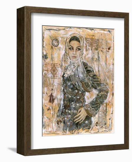 Dubai Beauty No. 2-Marta Wiley-Framed Art Print