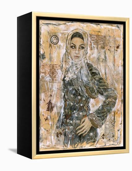 Dubai Beauty No. 2-Marta Wiley-Framed Stretched Canvas