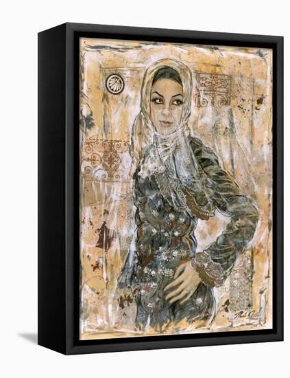 Dubai Beauty No. 2-Marta Wiley-Framed Stretched Canvas