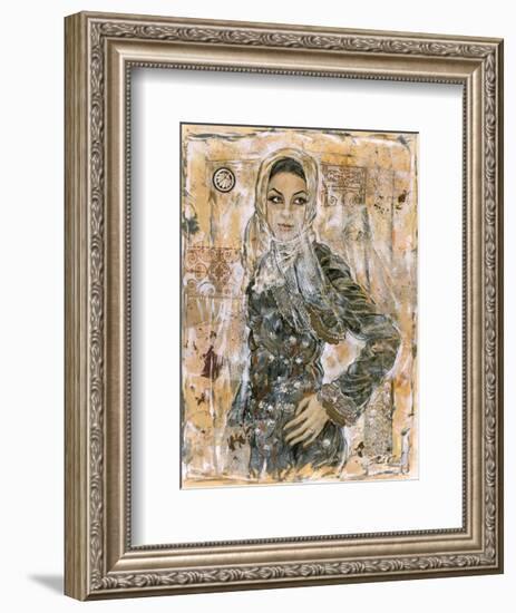 Dubai Beauty No. 2-Marta Wiley-Framed Premium Giclee Print