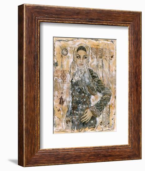 Dubai Beauty No. 2-Marta Wiley-Framed Premium Giclee Print