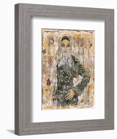 Dubai Beauty No. 2-Marta Wiley-Framed Premium Giclee Print