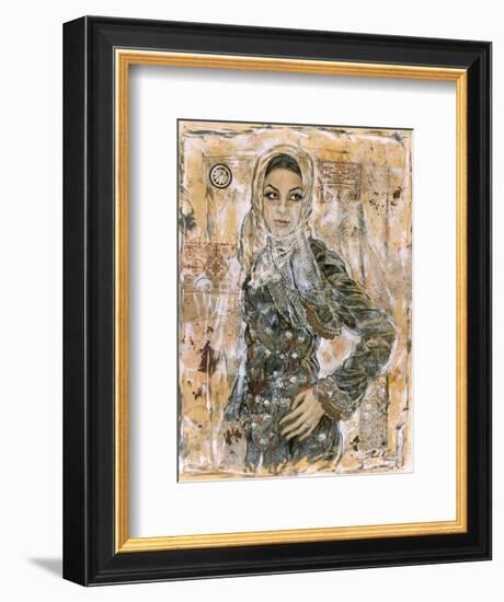 Dubai Beauty No. 2-Marta Wiley-Framed Premium Giclee Print