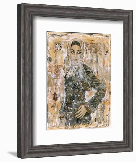 Dubai Beauty No. 2-Marta Wiley-Framed Art Print