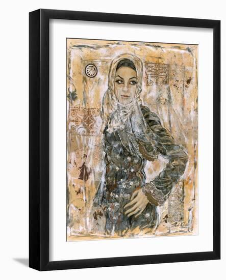 Dubai Beauty No. 2-Marta Wiley-Framed Art Print