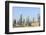 Dubai Cityscape with Burj Khalifa and Emirates Towers, Dubai, United Arab Emirates, Middle East-Amanda Hall-Framed Photographic Print