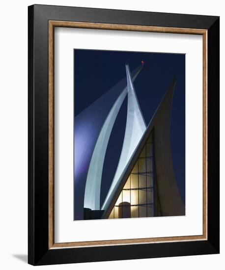 Dubai Creek Golf and Yacht Club, Dubai, United Arab Emirates-Walter Bibikow-Framed Photographic Print