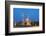 Dubai Jumeirah Mosque at Night, Dubai, United Arab Emirates, Middle East-Neale Clark-Framed Photographic Print