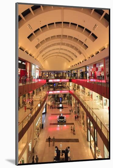 Dubai Mall, the World's Biggest, Dubai, United Arab Emirates, Middle East-Amanda Hall-Mounted Photographic Print