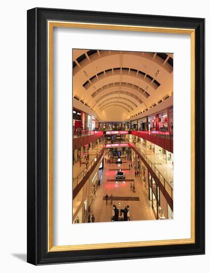 Dubai Mall, the World's Biggest, Dubai, United Arab Emirates, Middle East-Amanda Hall-Framed Photographic Print