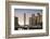 Dubai Marina at Sunset with the Cayan Tower (Infinity Tower)-Cahir Davitt-Framed Photographic Print