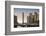 Dubai Marina at Sunset with the Cayan Tower (Infinity Tower)-Cahir Davitt-Framed Photographic Print