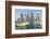 Dubai Marina, Dubai, United Arab Emirates, Middle East-Fraser Hall-Framed Photographic Print