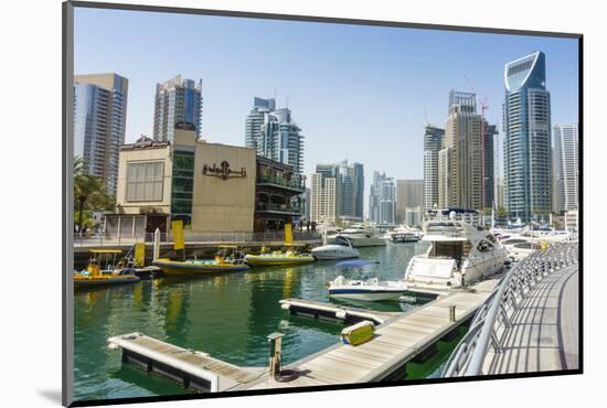 Dubai Marina, Dubai, United Arab Emirates, Middle East-Fraser Hall-Mounted Photographic Print